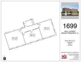 1699 Wall St, Mount Prospect, IL to rent Site Plan- Image 1 of 1