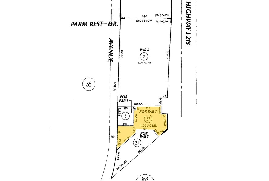 25186 Hancock Ave, Murrieta, CA for rent - Plat Map - Image 2 of 17