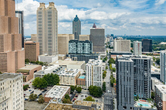 112 Courtland St NE, Atlanta, GA - aerial  map view