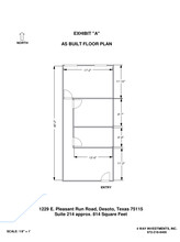 1229-1231 E Pleasant Run Rd, DeSoto, TX for rent Building Photo- Image 1 of 1