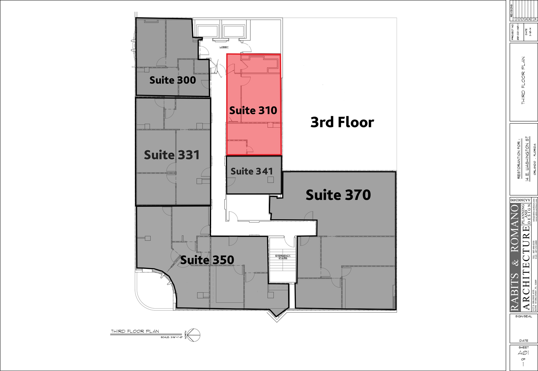 14 E Washington St, Orlando, FL to rent Floor Plan- Image 1 of 1