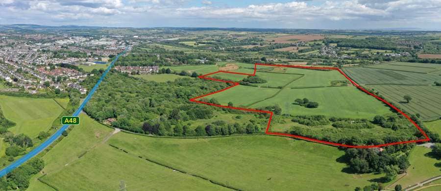 New Inn Rd, Bridgend for sale - Aerial - Image 2 of 8