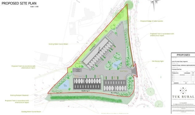 Building 1, London Road, Kegworth to rent - Site Plan - Image 2 of 2