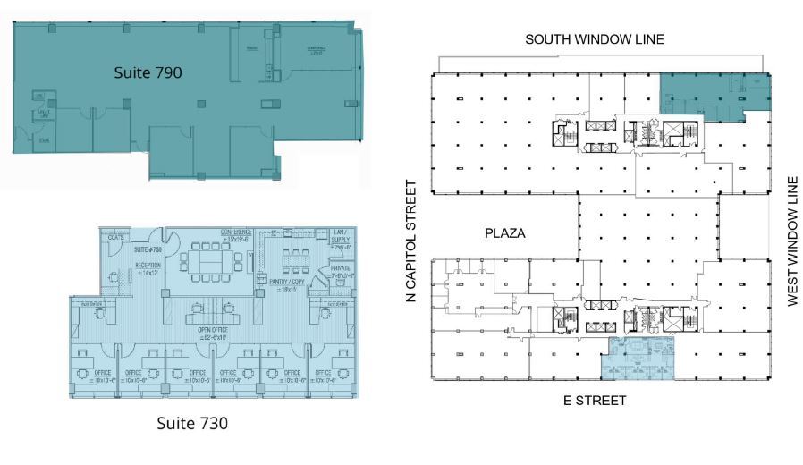 400-444 N Capitol St NW, Washington, DC to rent Floor Plan- Image 1 of 9