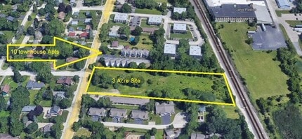 294 Pamela Ct, Antioch, IL - aerial  map view