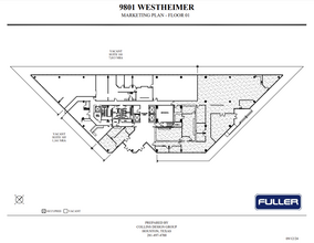 9801 Westheimer Rd, Houston, TX for rent Floor Plan- Image 1 of 1