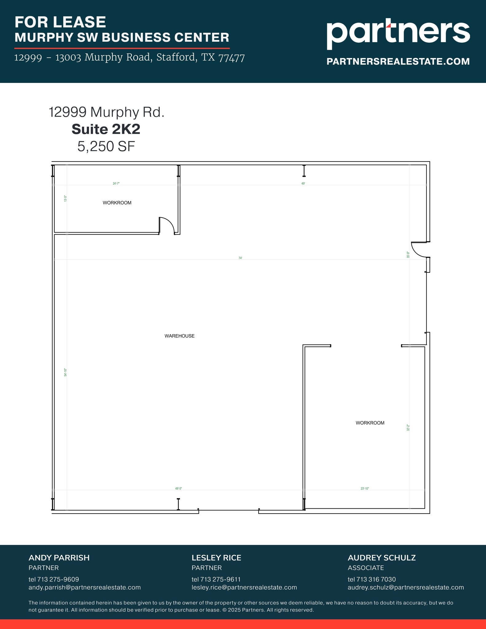 12999-13003 Murphy Rd, Stafford, TX to rent Site Plan- Image 1 of 1