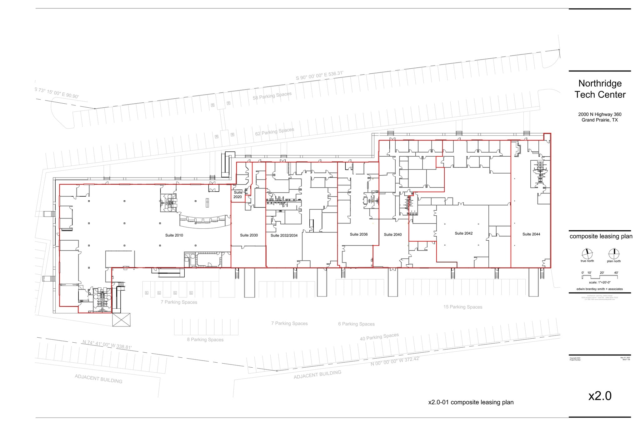 2010-2044 N State Highway 360, Grand Prairie, TX to rent Site Plan- Image 1 of 1