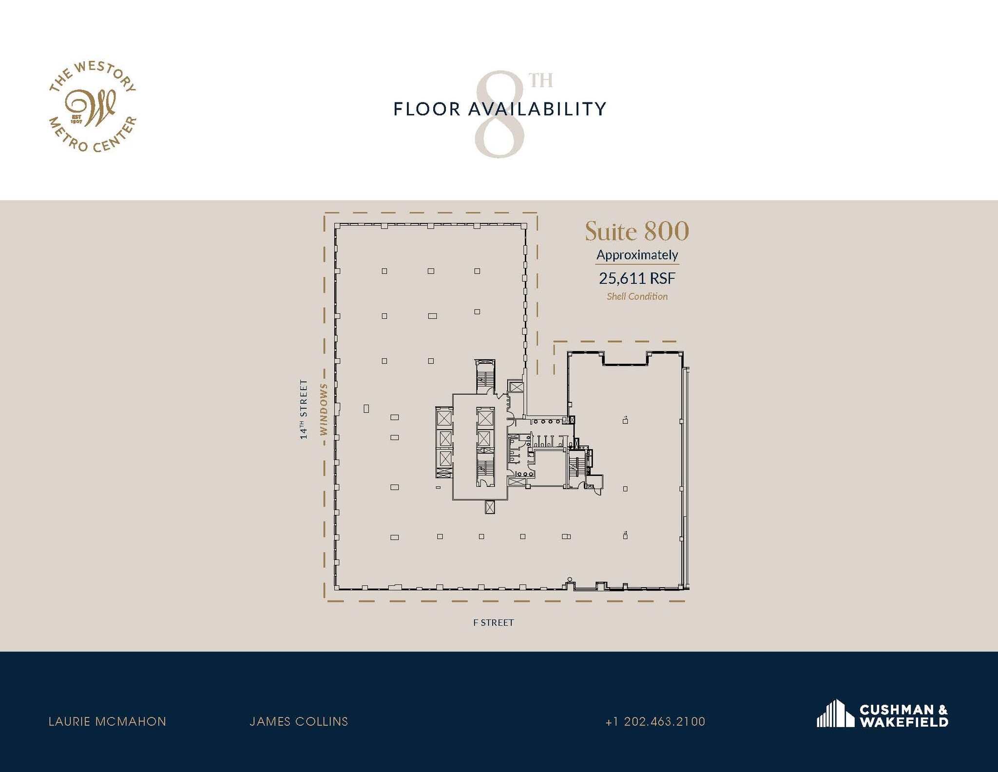 607 14th St NW, Washington, DC to rent Floor Plan- Image 1 of 2