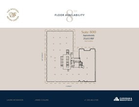 607 14th St NW, Washington, DC to rent Floor Plan- Image 1 of 2