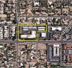 11333 N Scottsdale Rd, Scottsdale, AZ - AERIAL  map view
