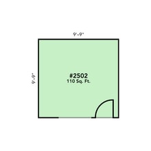 505 E Santa Clara St, San Jose, CA to rent Floor Plan- Image 1 of 1