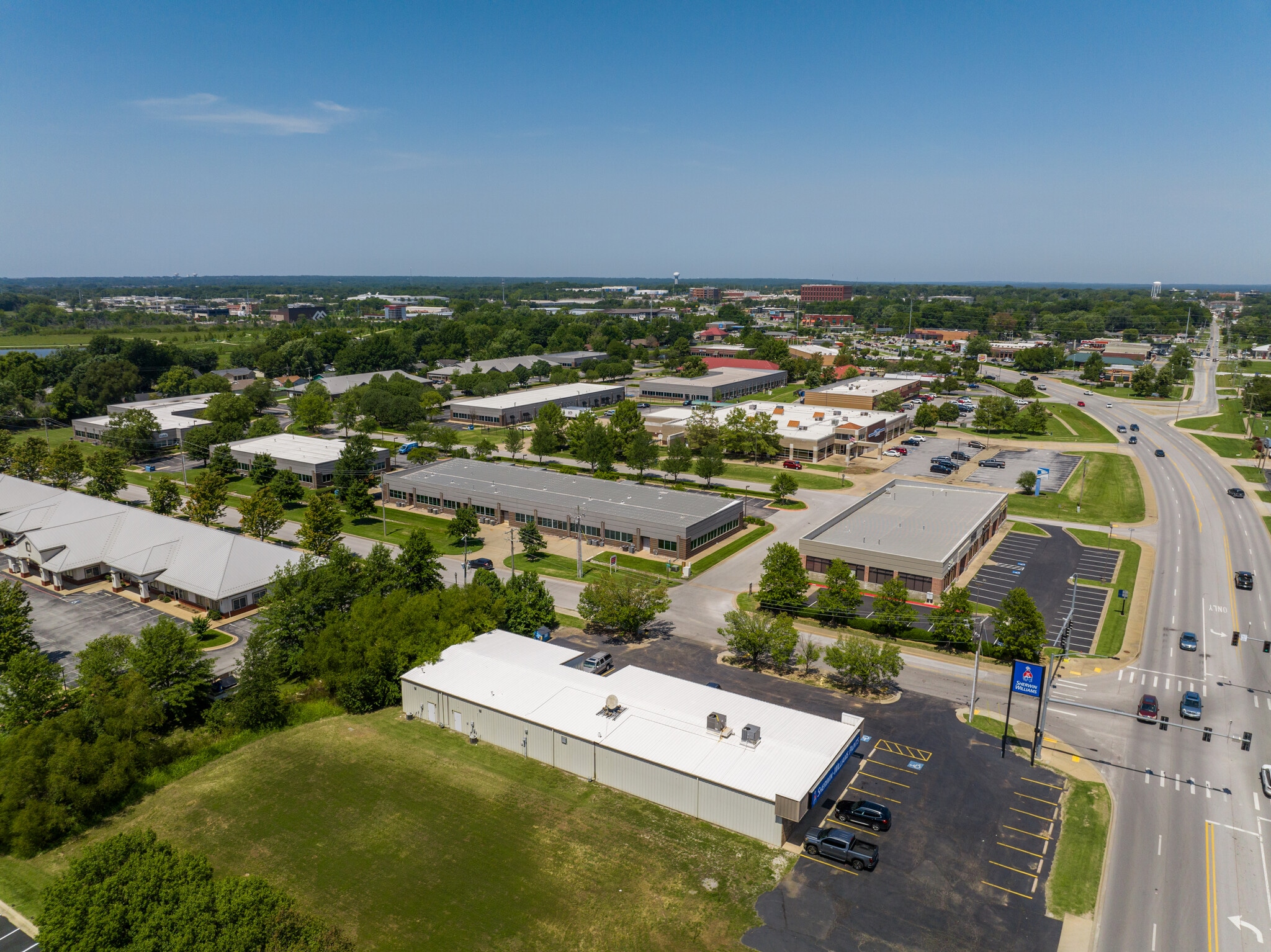 1700 SW Commerce Dr, Bentonville, AR to rent Aerial- Image 1 of 5