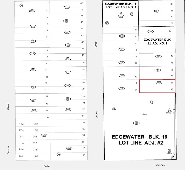 1545-1555 Sheridan Blvd, Lakewood, CO for sale - Plat Map - Image 2 of 2