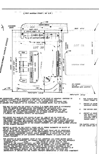 11415 W Markham St, Little Rock, AR for rent - Site Plan - Image 1 of 7