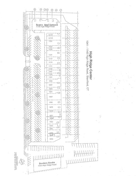 1041-1141 High Ridge Rd, Stamford, CT for sale - Site Plan - Image 1 of 1