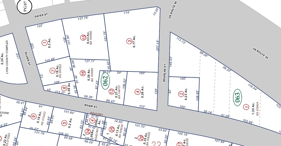 140 Douglas St, Dayton, NV for rent - Plat Map - Image 2 of 2