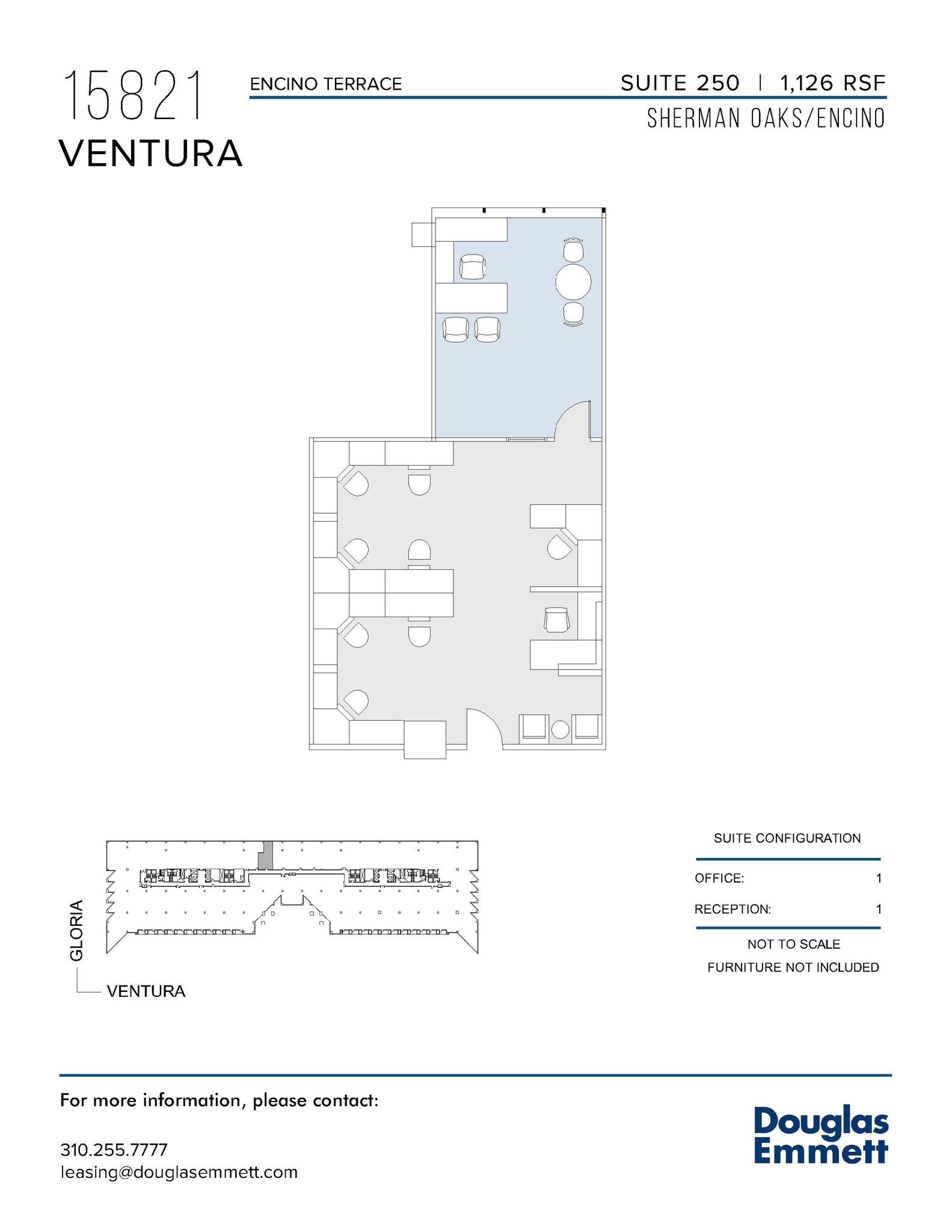 15821 Ventura Blvd, Encino, CA to rent Floor Plan- Image 1 of 1