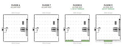 330 W 34th St, New York, NY for rent Floor Plan- Image 2 of 2