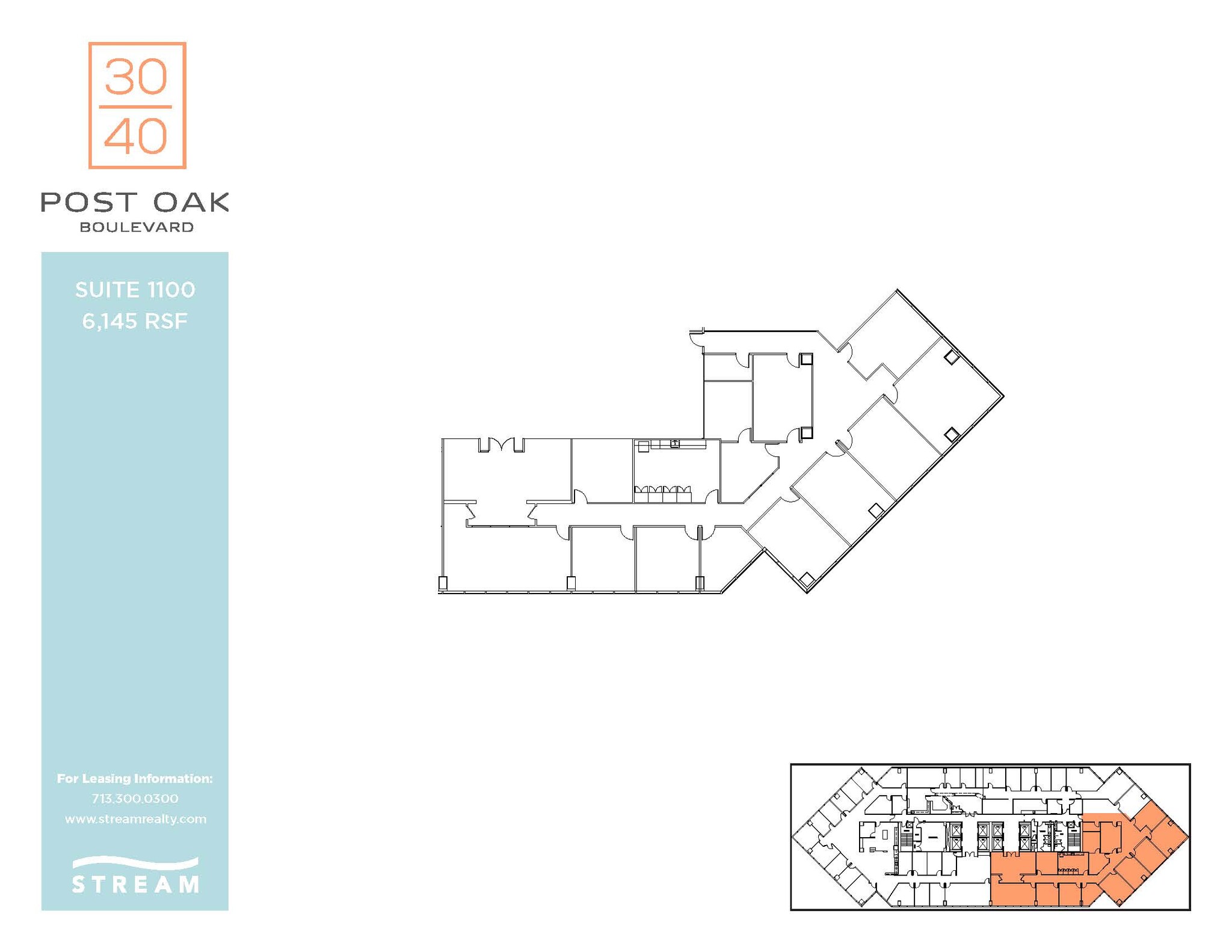 3040 Post Oak Blvd, Houston, TX for sale Floor Plan- Image 1 of 1