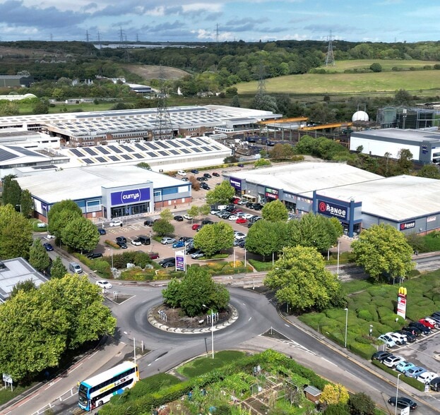 CANTERBURY RETAIL PARK portfolio of 2 properties for sale on LoopNet.co.uk - Aerial - Image 2 of 12