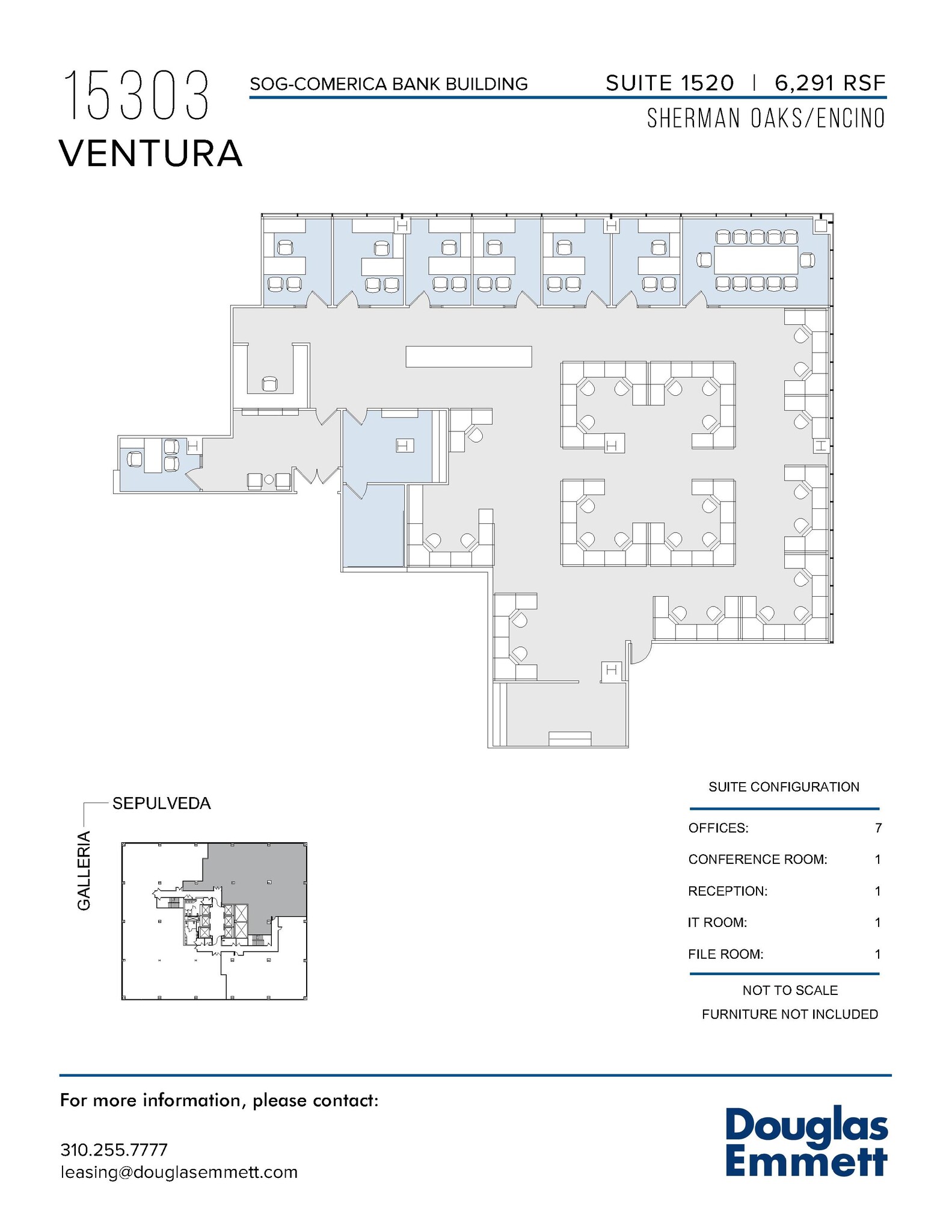 15301 Ventura Blvd, Sherman Oaks, CA for rent Floor Plan- Image 1 of 1