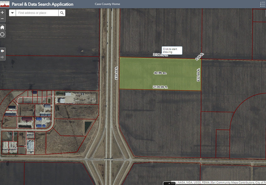 Stanley TWP ND Stanley TWP ND 99999 Horace ND 58047, Horace, ND for sale - Aerial - Image 1 of 1