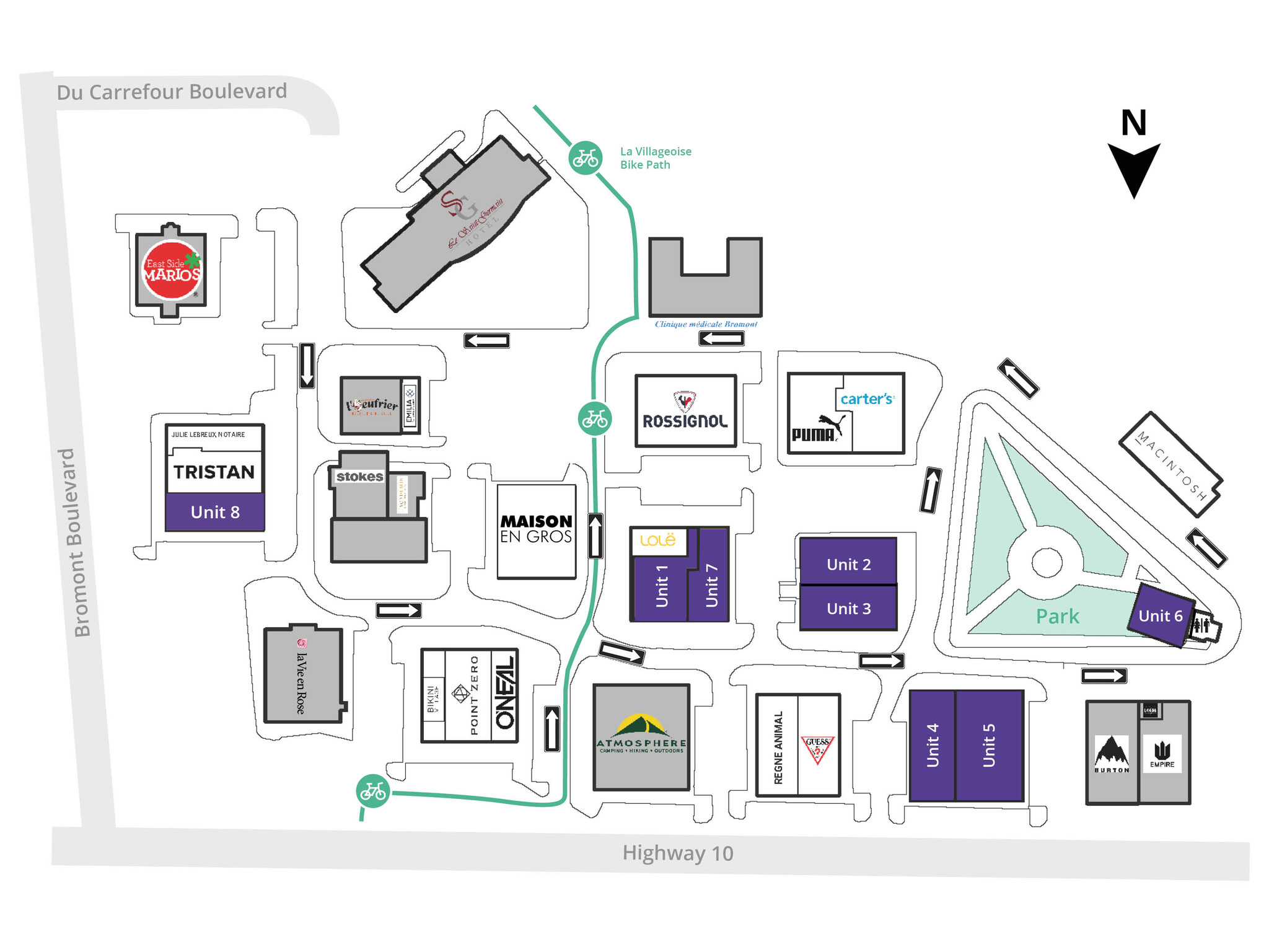 105 Boul Du Carrefour, Bromont, QC for rent Floor Plan- Image 1 of 1