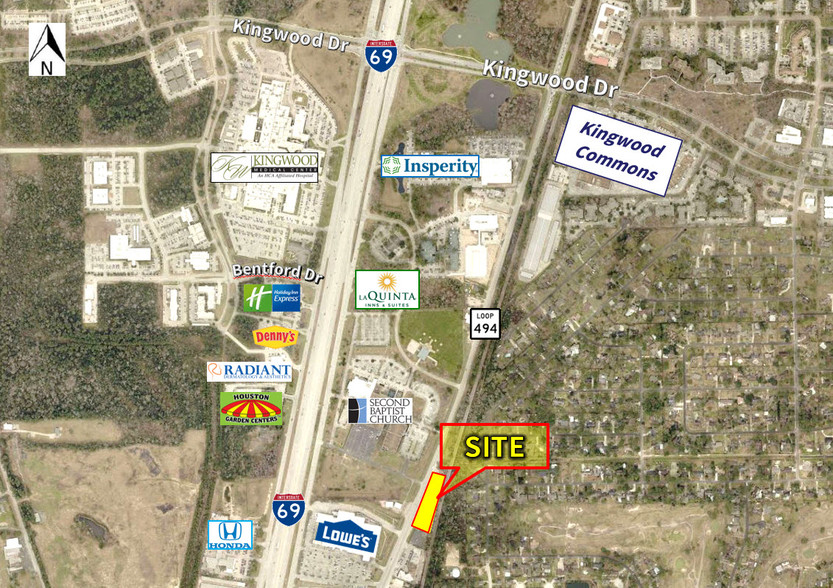 22722 Loop 494, Kingwood, TX for sale - Plat Map - Image 1 of 1