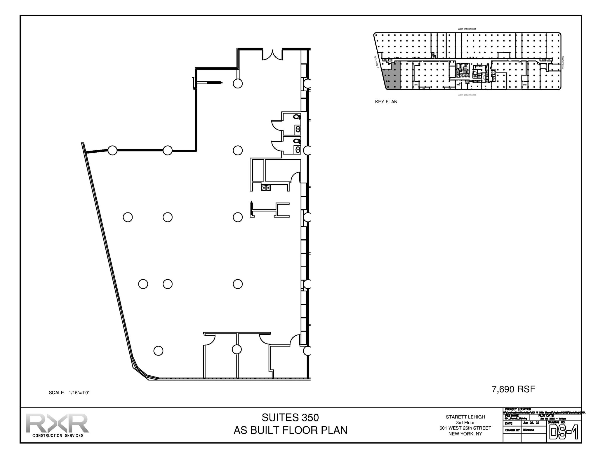 601 W 26th St, New York, NY to rent Floor Plan- Image 1 of 1