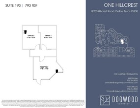 12700 Hillcrest Rd, Dallas, TX for rent Floor Plan- Image 1 of 1