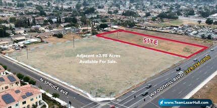 NEQ W. Foothill Blvd. & N. Spruce Ave., Rialto, CA for sale Primary Photo- Image 1 of 2