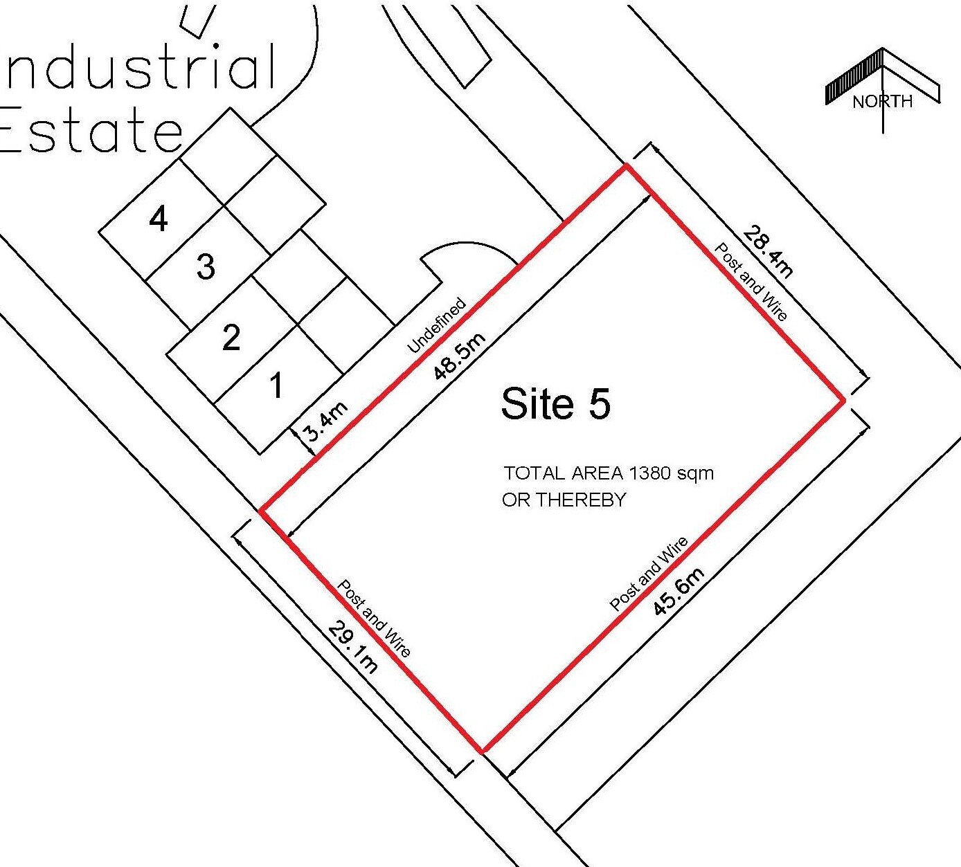 Balintore Industrial Estate, Balintore to rent Site Plan- Image 1 of 2