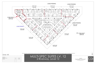 2 Riverway, Houston, TX for rent Floor Plan- Image 1 of 1