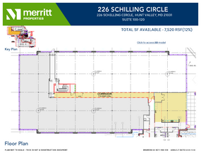 215 Schilling Cir, Hunt Valley, MD for rent Floor Plan- Image 1 of 2