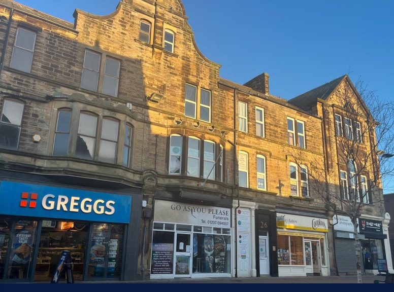 28-32 Middle St, Consett for sale - Building Photo - Image 1 of 1