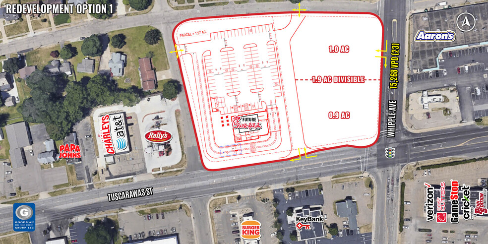 4401 Tuscarawas St, Canton, OH for rent - Site Plan - Image 3 of 4