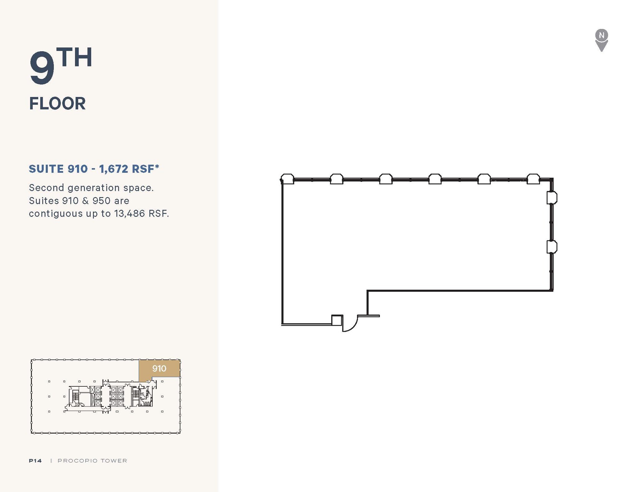 525 B St, San Diego, CA to rent Floor Plan- Image 1 of 1