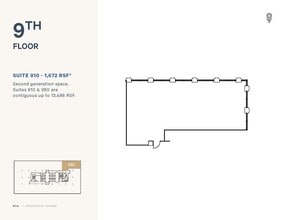 525 B St, San Diego, CA to rent Floor Plan- Image 1 of 1
