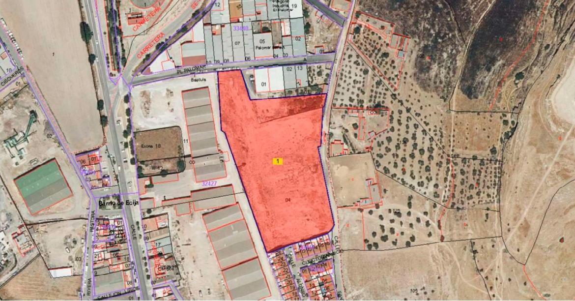 Land in Osuna, Sevilla to rent Site Plan- Image 1 of 4