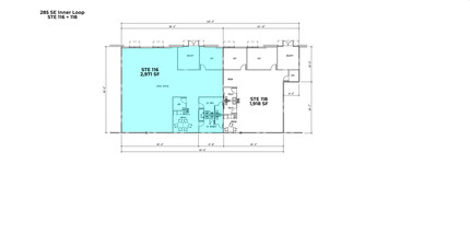 285 SE Inner Loop, Georgetown, TX for rent Floor Plan- Image 1 of 1