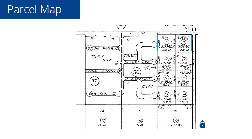 4143 Renfro Rd, Bakersfield, CA for sale - Plat Map - Image 2 of 2