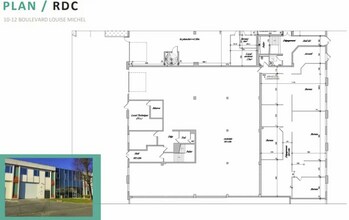Light Industrial in Gennevilliers to rent Floor Plan- Image 1 of 1