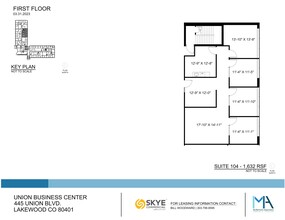 445 Union Blvd, Lakewood, CO for rent Site Plan- Image 1 of 1