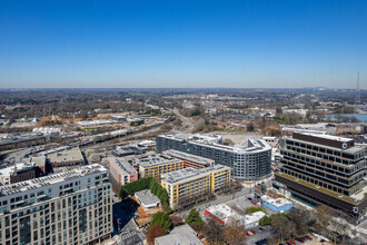 1016 Howell Mill Rd NW, Atlanta, GA - aerial  map view