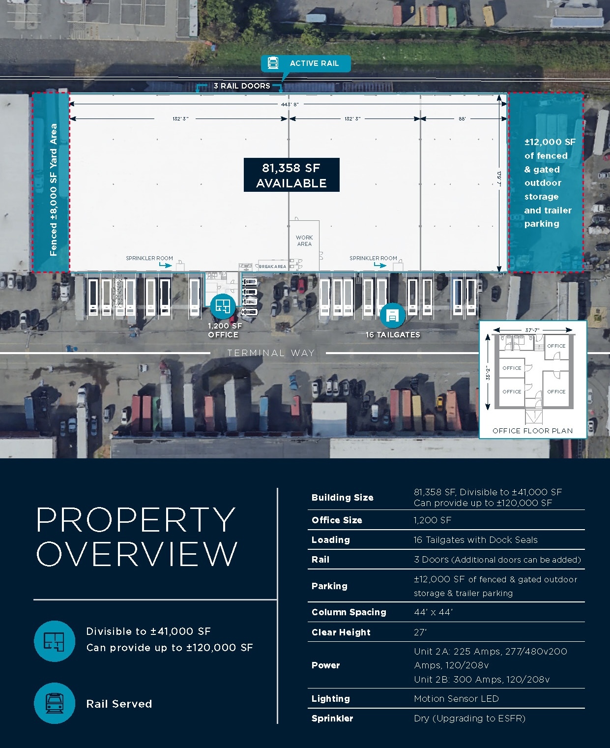 2 Terminal Way, Avenel, NJ for rent Site Plan- Image 1 of 1