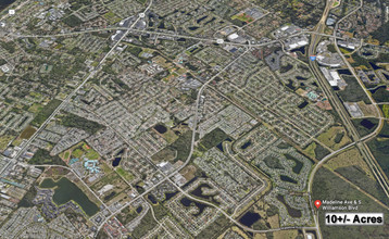 S Williamson Blvd, Daytona Beach, FL - aerial  map view