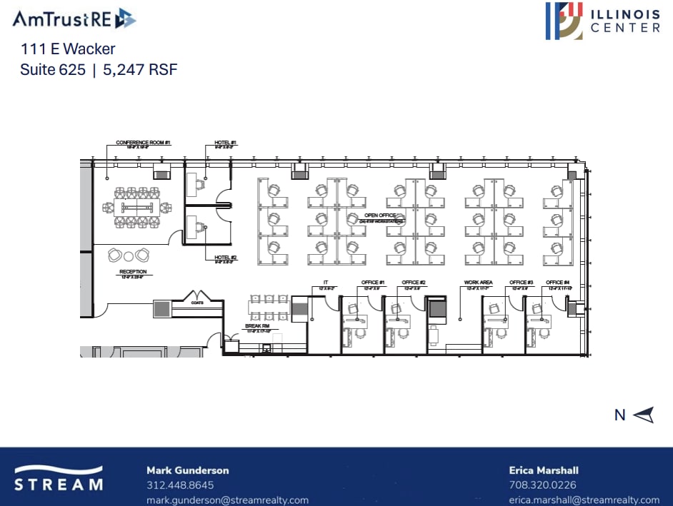 111 E Wacker Dr, Chicago, IL to rent Floor Plan- Image 1 of 1