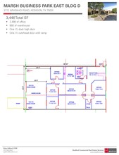 3704-3732 Arapaho Rd, Addison, TX for rent Floor Plan- Image 1 of 1