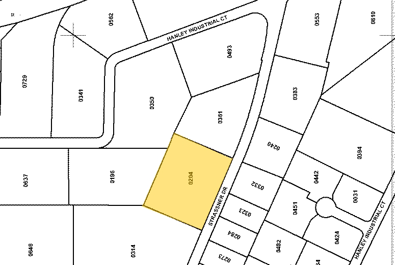 1419-1423 Strassner Dr, Brentwood, MO for rent - Plat Map - Image 2 of 6